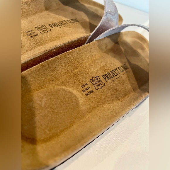 Project Cloud Bahama Lavender Sparkle Women's Sandals Size 10 - Picture 5 of 9